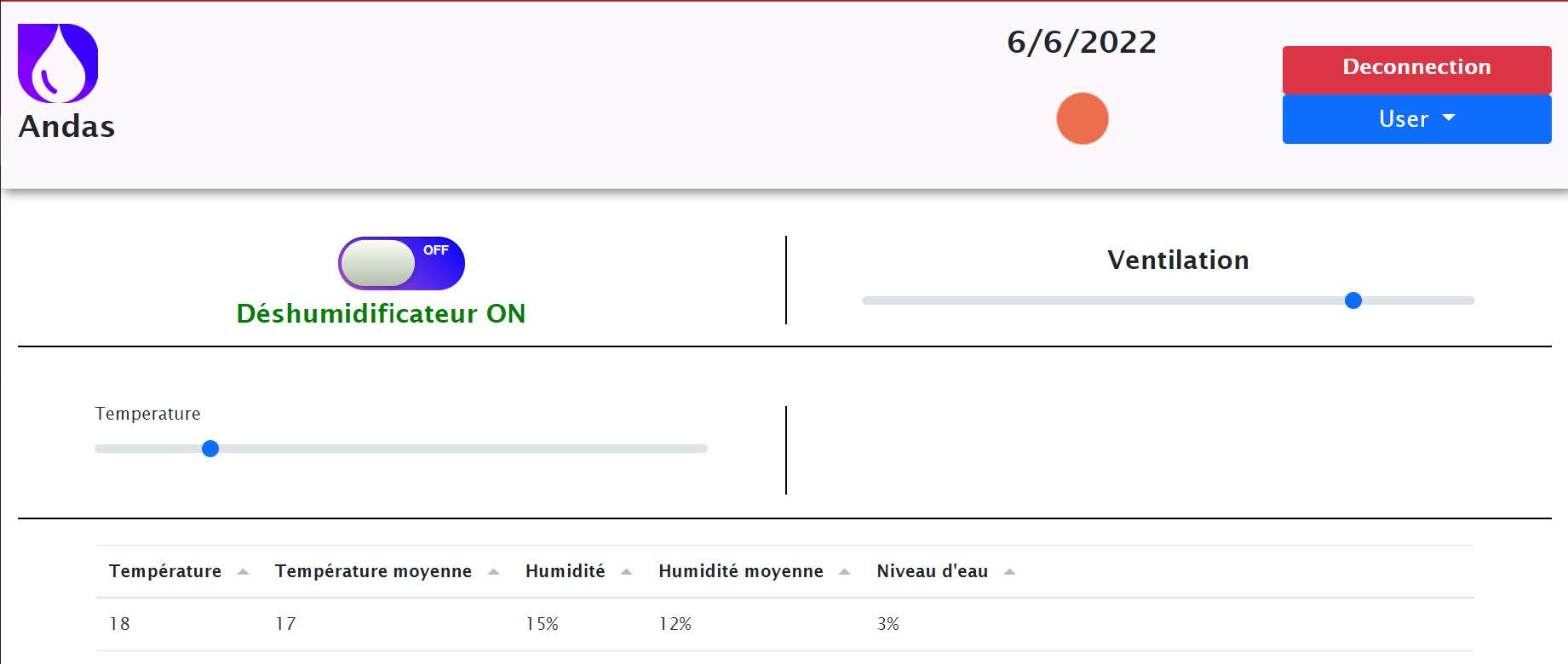 Déshumidificateur Connecté (LP MRIT — Projet IoT Android + ESP8266)