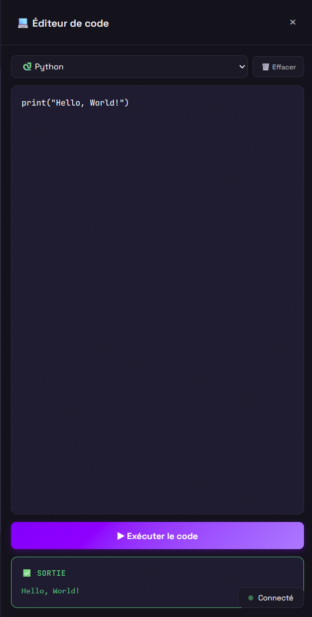 AI Code Assistant — Interface Web IA Locale Style Claude — image 3